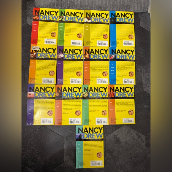 Nancy Drew Girl Detective Paperback books 1-13 - Picture 5 of 12